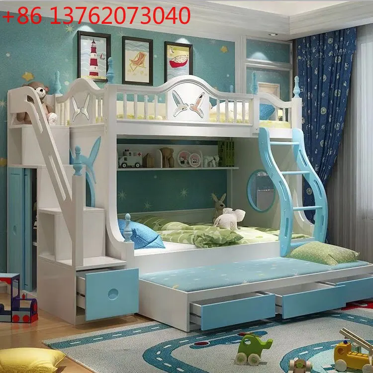 子供用二段ベッドセット子供用寝室家具