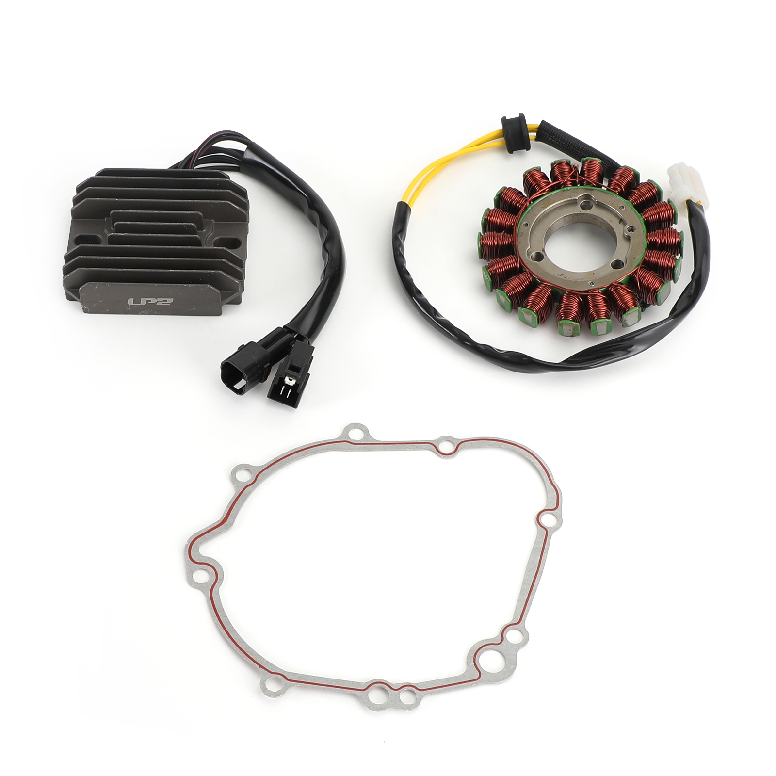 Areyourshop レギュレータステータコイルガスケットキットスズキ GSXR 600 GSX-R 750 2006 2007 K6 K7 31401-01H00 32800-02H00 モーター部品