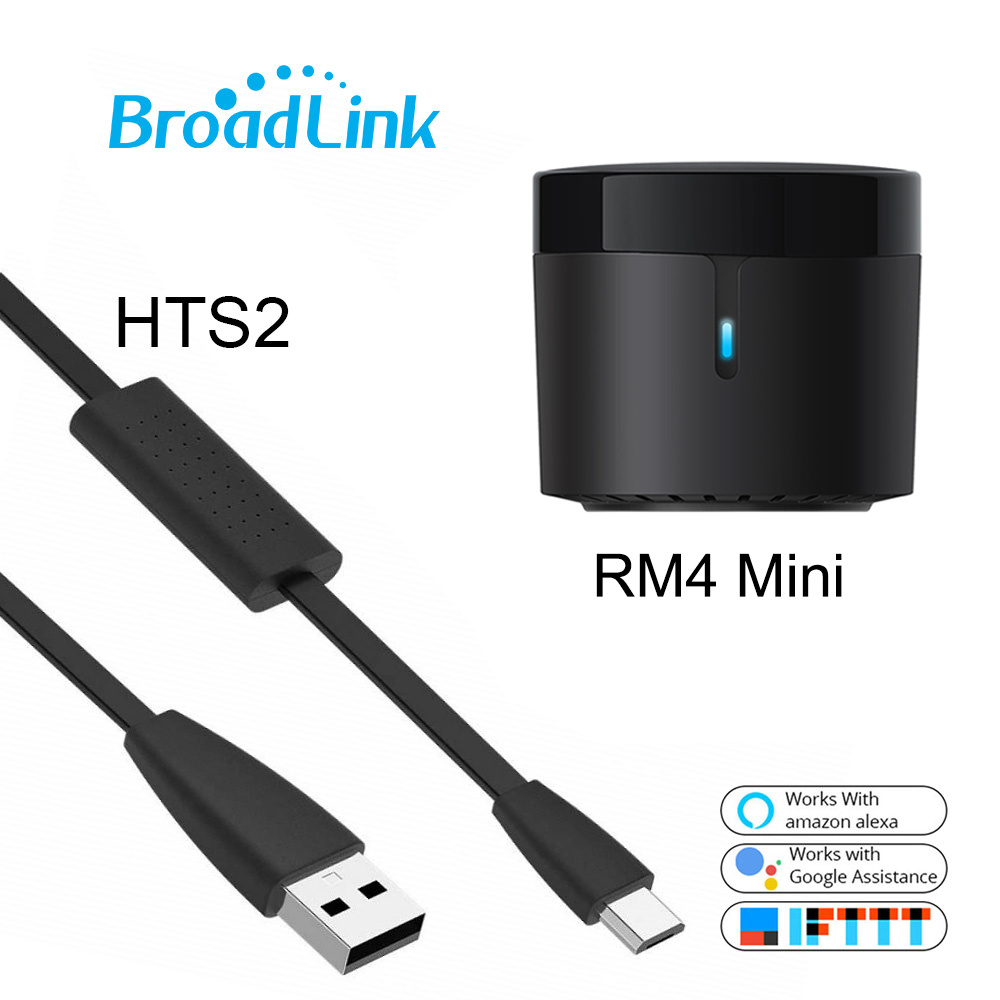 Broadlink Rm4 ミニスマートリモコン赤外線ユニバーサル IR オーディオビデオスマートホーム Google ホーム Alexa と連携