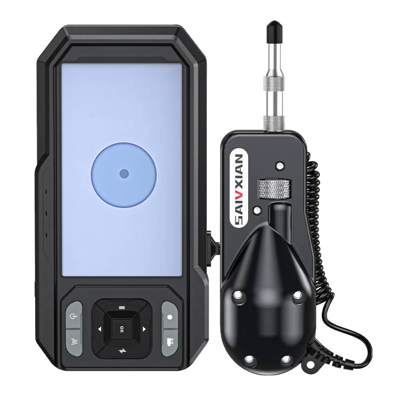 A-600V ファイバ端面検出器 顕微鏡 精密光学部品用光学クリーニングツール 光ファイバクリーニングキット