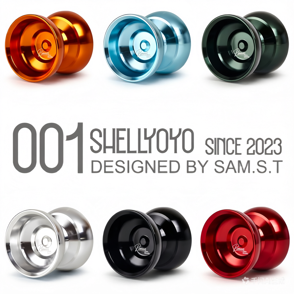 SHELLYOYO パイオニア プロフェッショナル モノメタル 無反応ヨーヨー 1A トリック 高安定性 ロングスピン時間 CNC アルミニウム合金