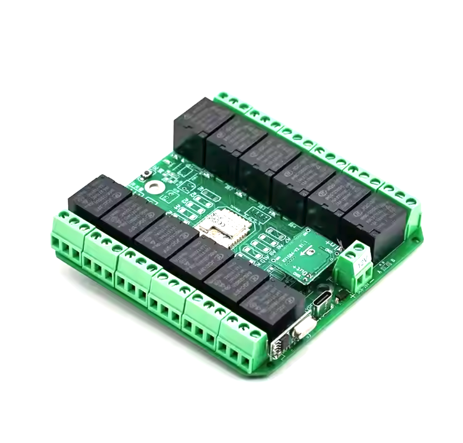 DC 7-27V 12 チャンネル Tuya WiFi/Zigbee リレーモジュール 12CH ワイヤレススマートホームで動作します