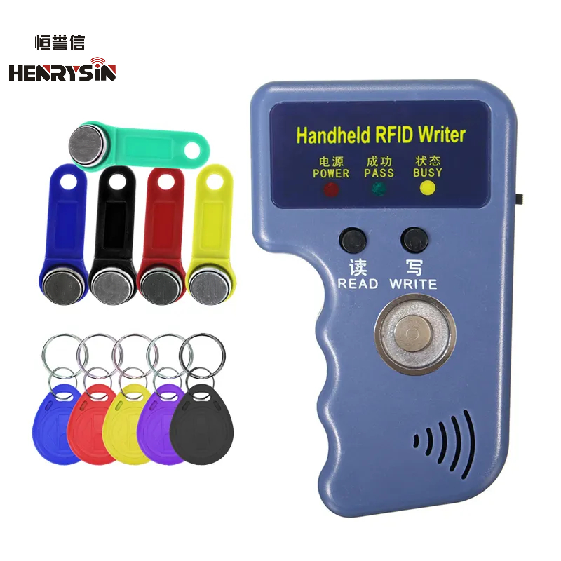 RW1990 TM コピー機 RFID デュプリケーター リーダー TM1990 ibutton DS-1990A I ボタン​​ハンドヘルド 125KHz T5577 EM4305 EM4100 キータグカード