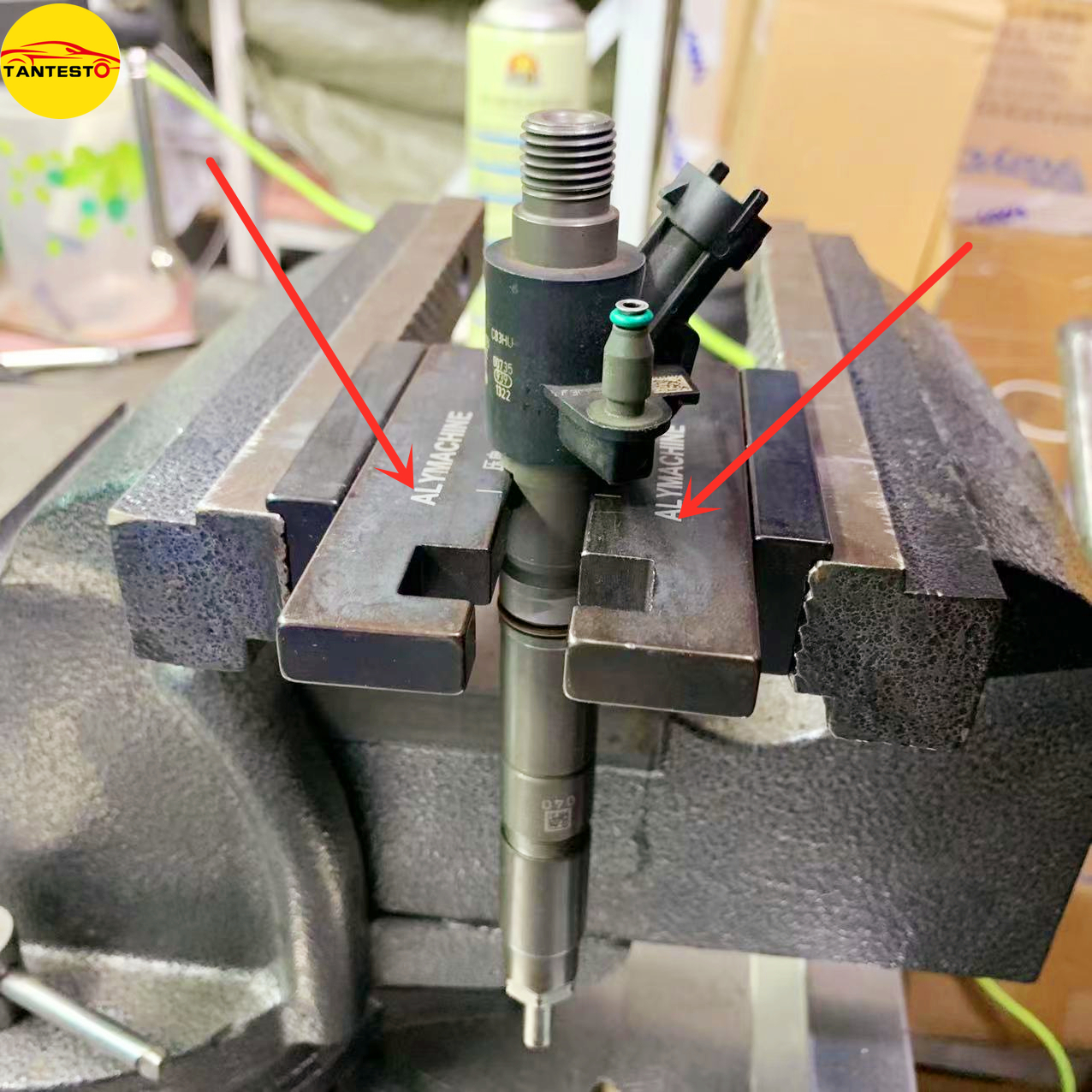 CRIN ピエゾインジェクター磁気器具クランプ修復ツール BOSCH DENSO DELPHI CAT SIMENS CUMMINS 用