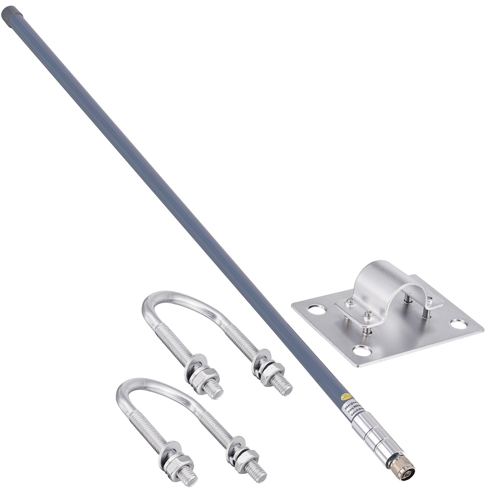 868MHz LoRa アンテナ 5.8dBi 屋外グラスファイバー空中無指向性アンテナ FRP アンテナ N 型オスプラグ付き