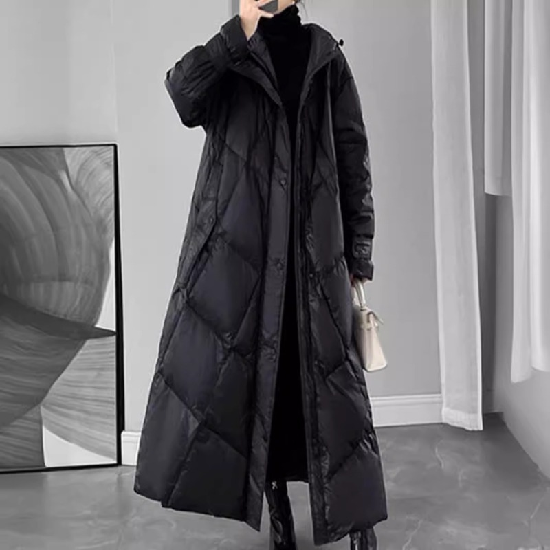 2025 新しいパッド入りの服の女性の冬ミッドレングス肥厚ジャケットルーズコットンジャケット