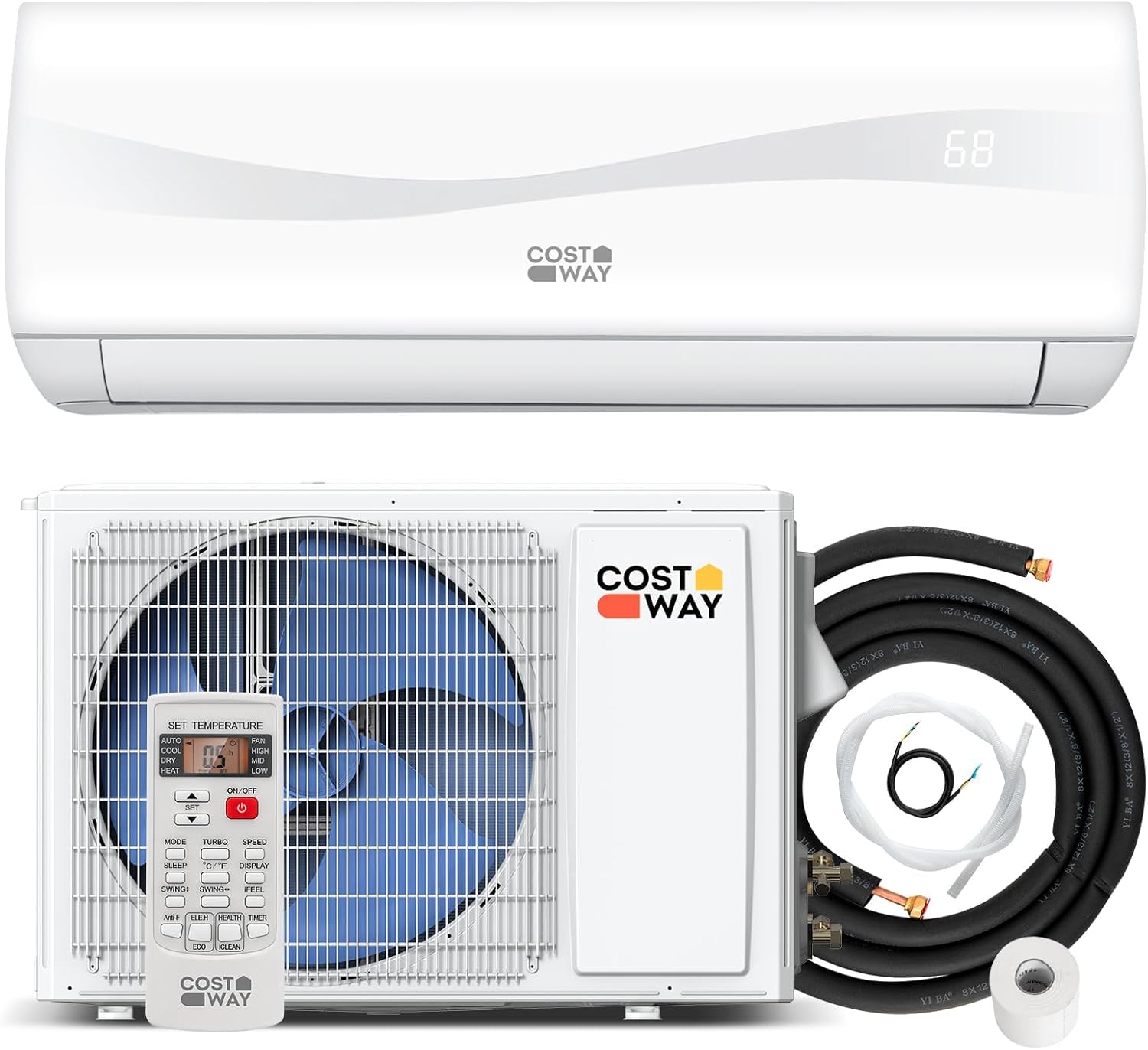 12000 BTU ミニ スプリット エアコン