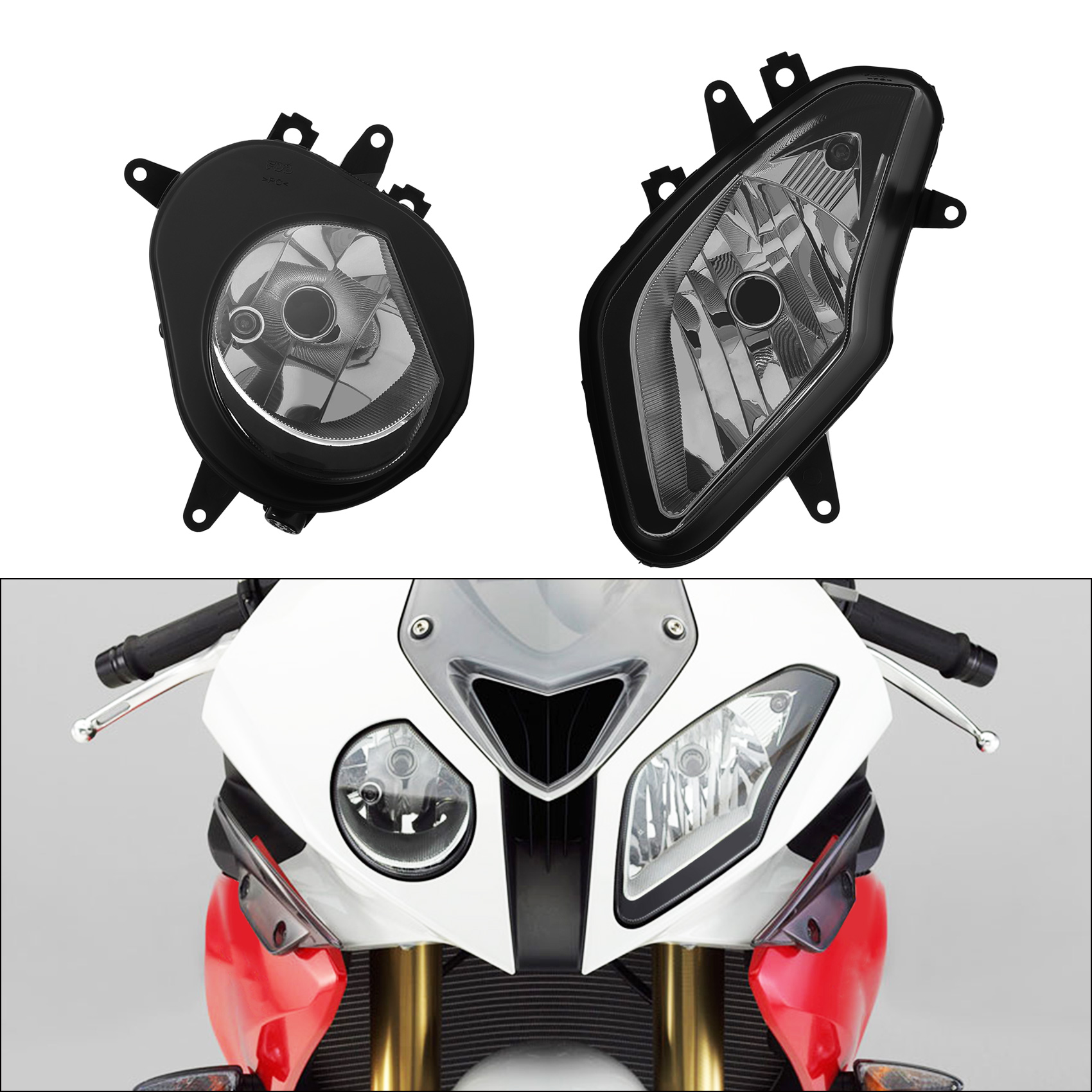 オートバイのヘッドライトアセンブリ BMW S1000RR S 1000 RR 2010-2014 2011 2012 2013
