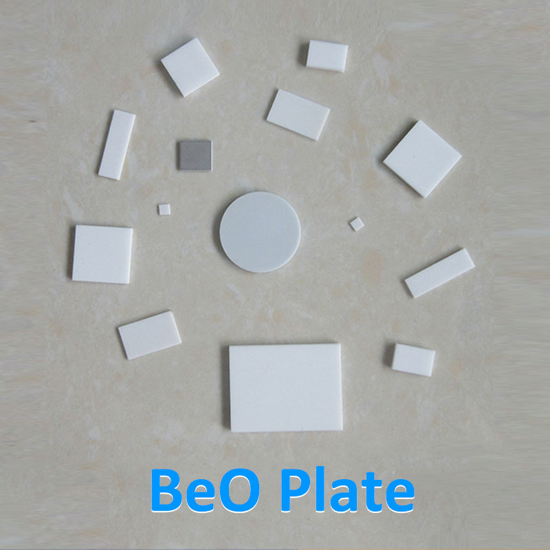 高熱 BeO プレート導電率ベリリア セラミックス薄い酸化ベリリウム セラミック基板シートカスタマイズ サポート