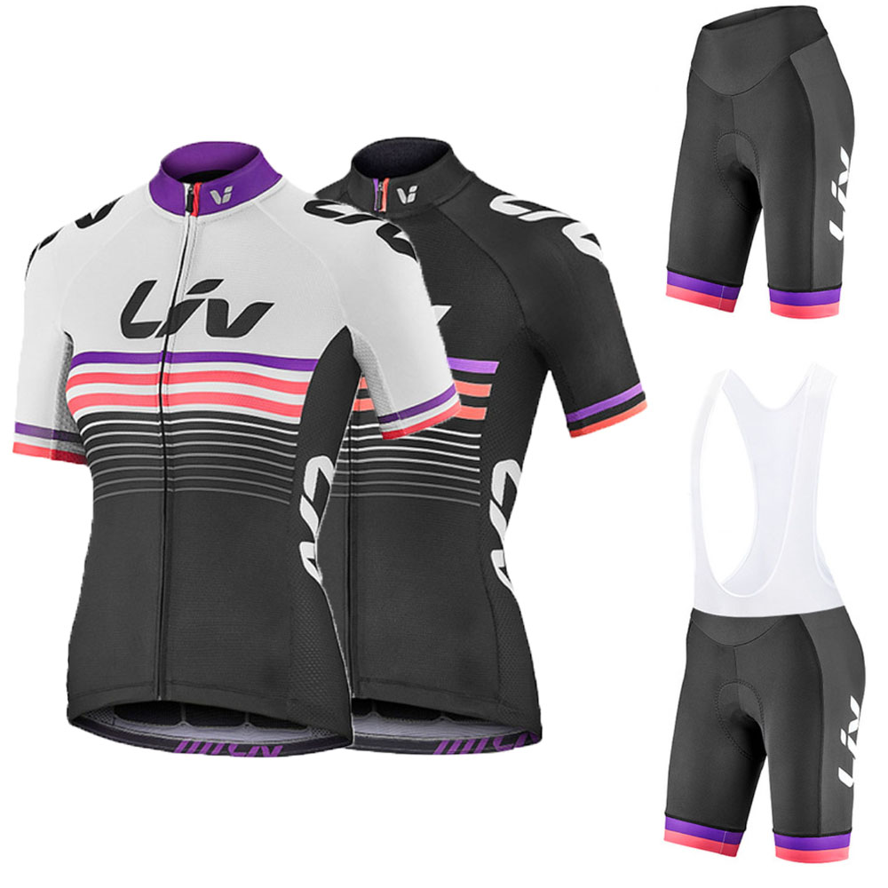 女性のサイクリング服夏のレディースサイクリングジャージセット 2020 自転車ビブショーツ自転車服 MTB パンツスーツスポーツウェア