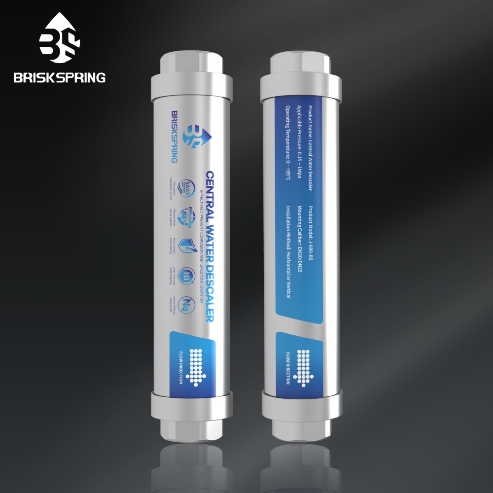 Briskspring 家全体軟水器システム水垢抑制剤硬水抗水垢デスケーラー無塩コンディショナー