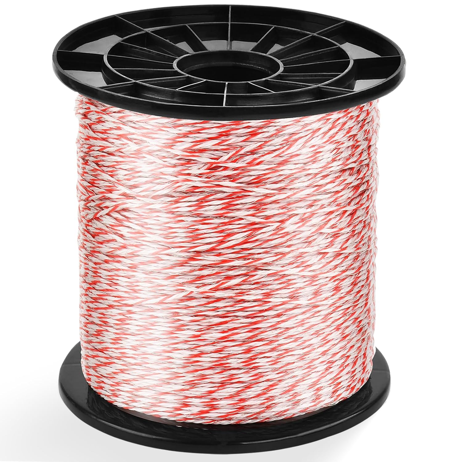 500/1000 メートルロール電気柵ロープポリワイヤー鋼ポリロープ羊牛動物用信頼性の高い導電性ワイヤー