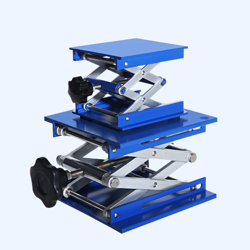 10*10CM-30*30CM アルミ/ステンレス鋼ルーターリフトテーブル昇降スタンドラックリフトプラットフォーム
