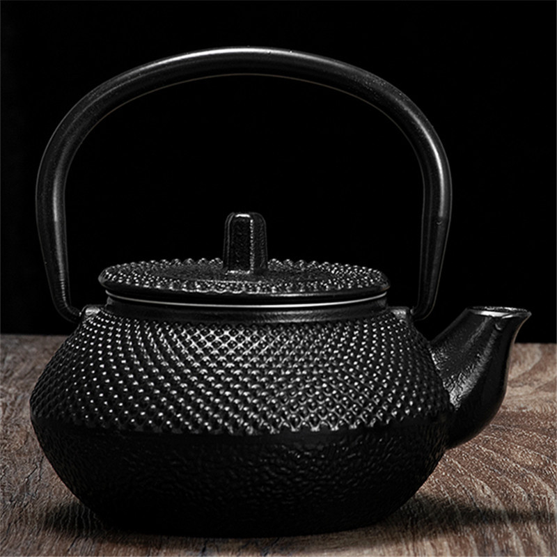 300 ミリリットルティーポットステンレス鋼注入器鋳鉄ティーポットティーケトル沸騰水ウーロン茶