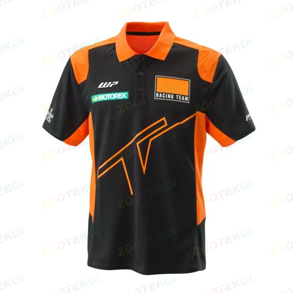 新 2023 男性ポロシャツレプソル HRCC レーシングポロオートバイレーサーチーム Racewear Tシャツ
