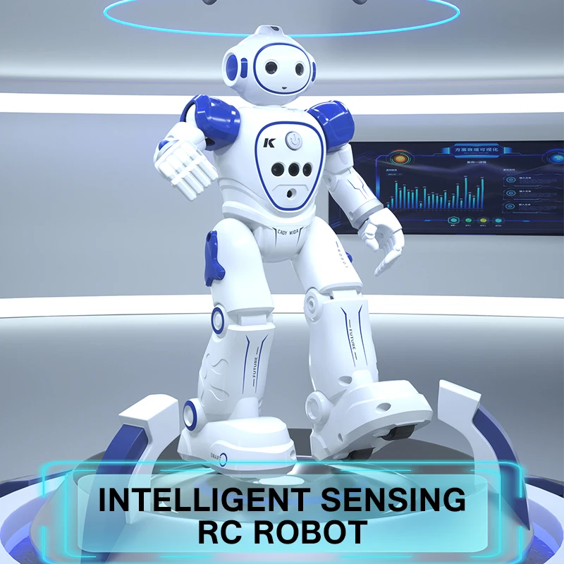 スマートジェスチャーコントロールRCロボット、ウォーキング
