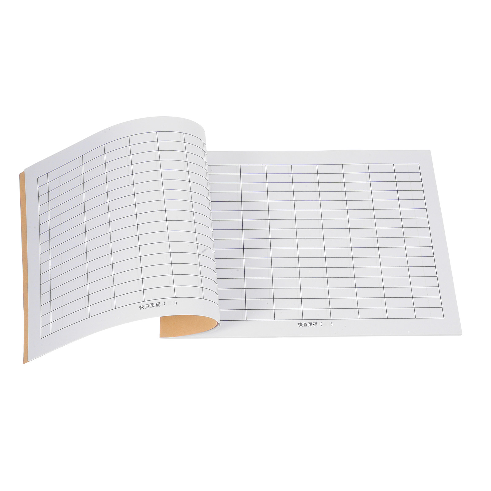 正確な財務記録のためのグリッドレイアウト付き在庫台帳、ビジネスおよび個人用の空白会計ジャーナル