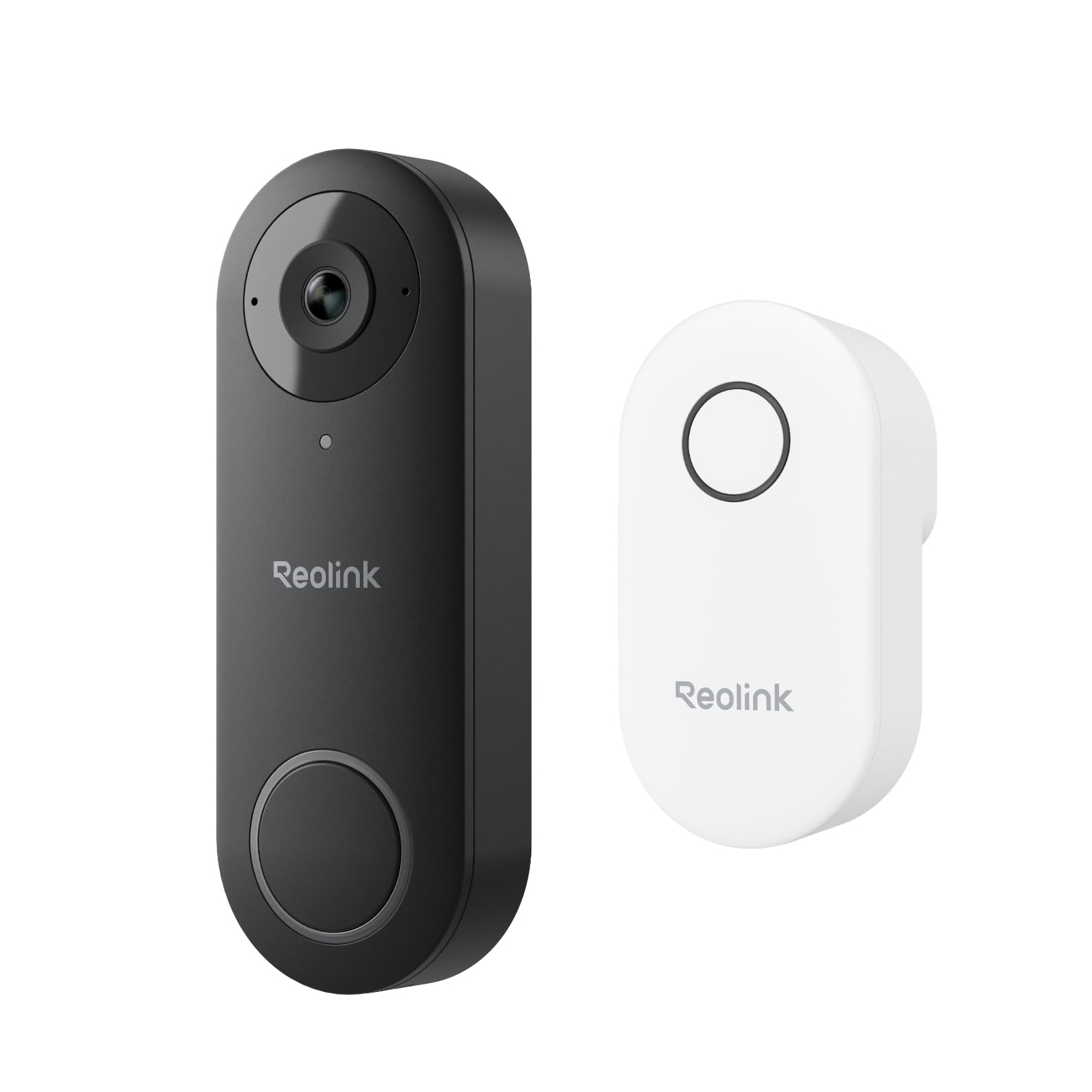 REOLINK ビデオドアベル WiFi カメラ 2K 有線屋外デュアル Wi-Fi 4:3 ワイドビュースマート検出フロントドアホームセキュリティチャイム V2