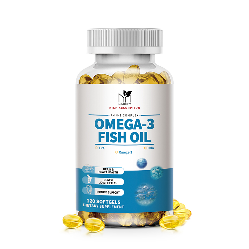 Mabefy オメガ 3 DHA が豊富な深海魚油