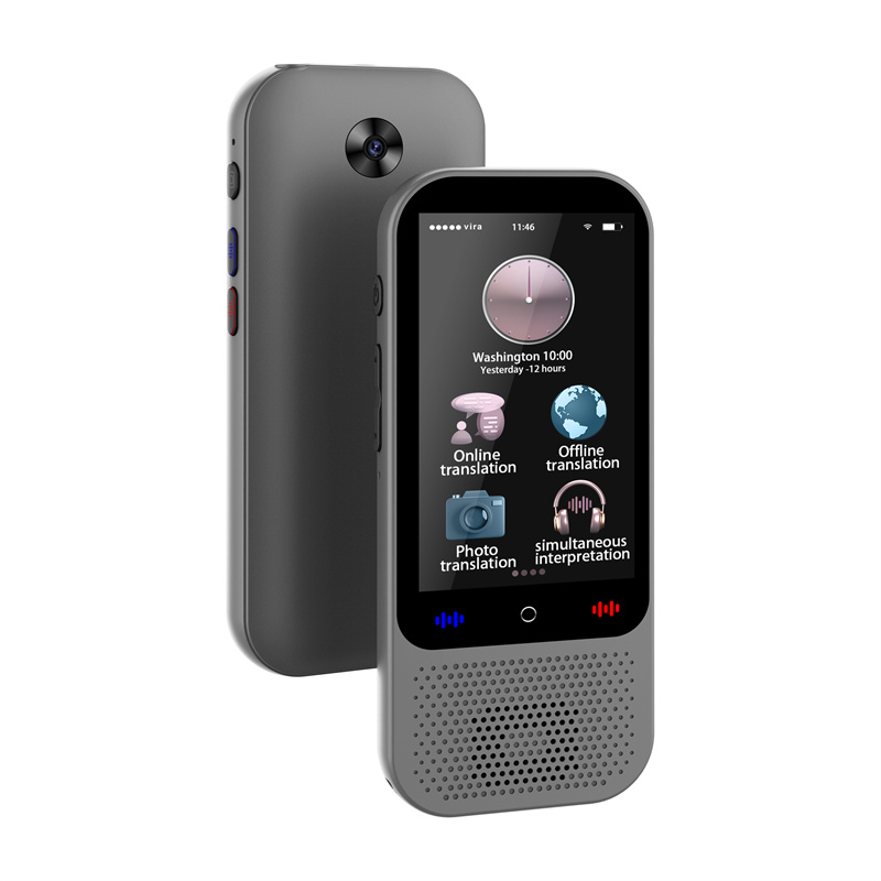 S80 Pro ポータブル翻訳機 ChatGPT リアルタイム言語翻訳スマート音声写真テキスト録音翻訳デバイス
