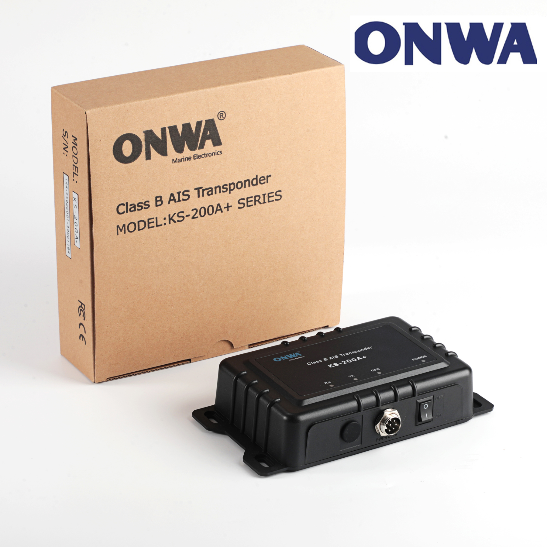ONWA KS-200A nmea2000 AIS トランスポンダー マリン AIS 5 ワット クラス B AIS トランスポンダー サポート nmea2000 wifi 付き
