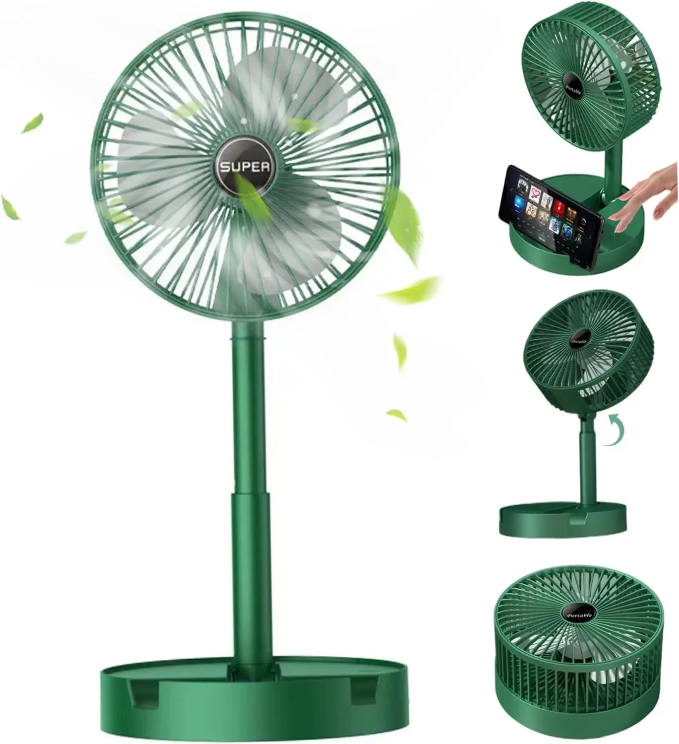 USB 折りたたみ扇風機冷気ポータブル屋内屋外 Ventilador ミニ家庭用冷却テーブルファンキャンプデスクトップ空気クーラーファン