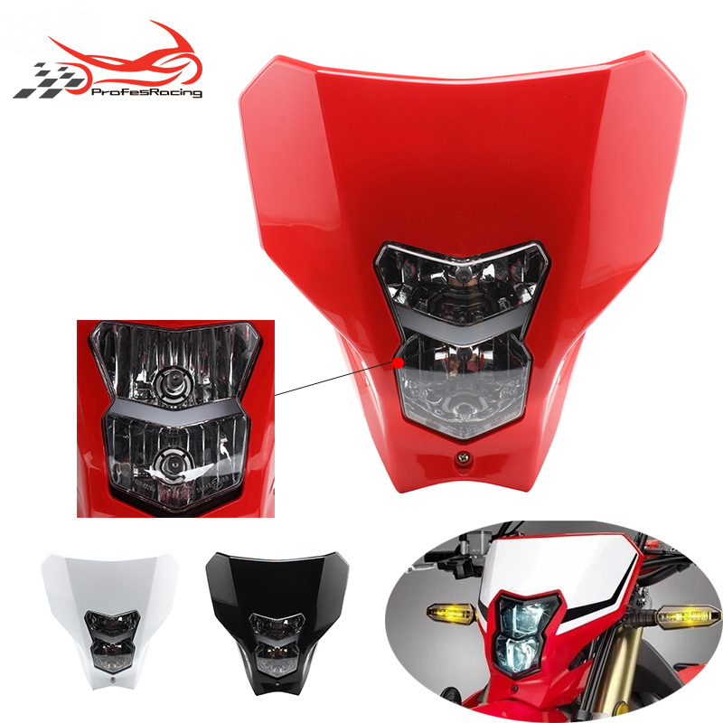 オートバイ新 2020 防水プラグヘッドライトヘッドライトホンダ CRF450L CRF450XR CRF 450L 450XR 450 L XR 2019 2020