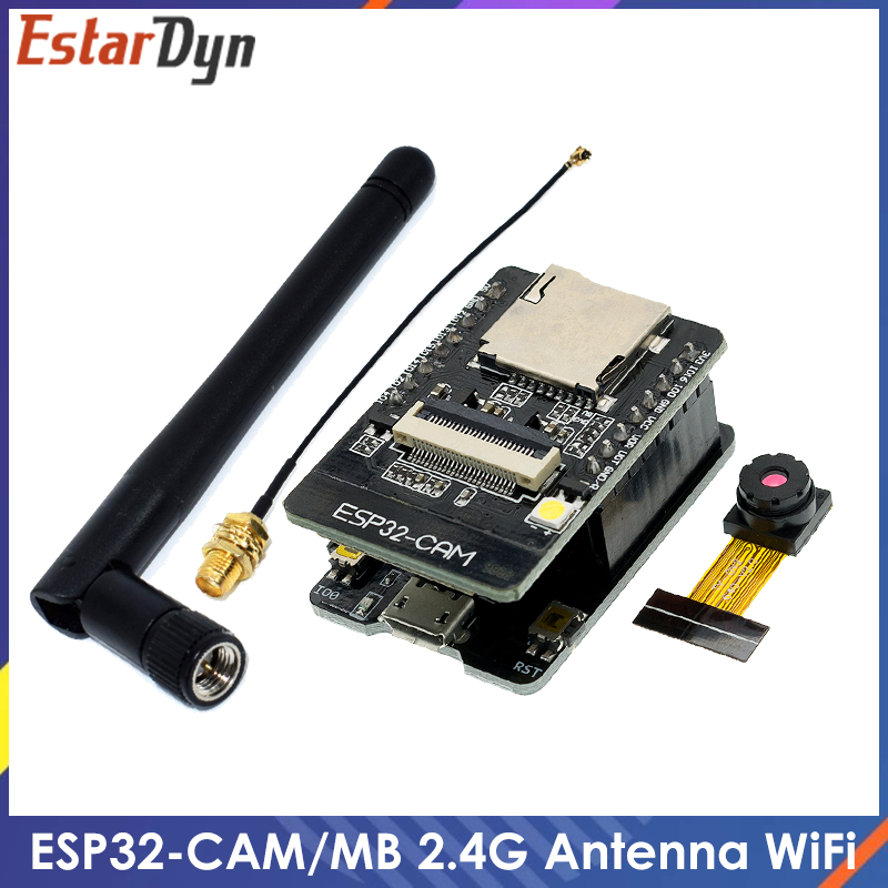 ESP32-CAM ESP32-CAM-MB MICRO USB ESP32 シリアル to WiFi ESP32 CAM 開発ボード CH340 5V Bluetooth OV3660 / OV2640 カメラ