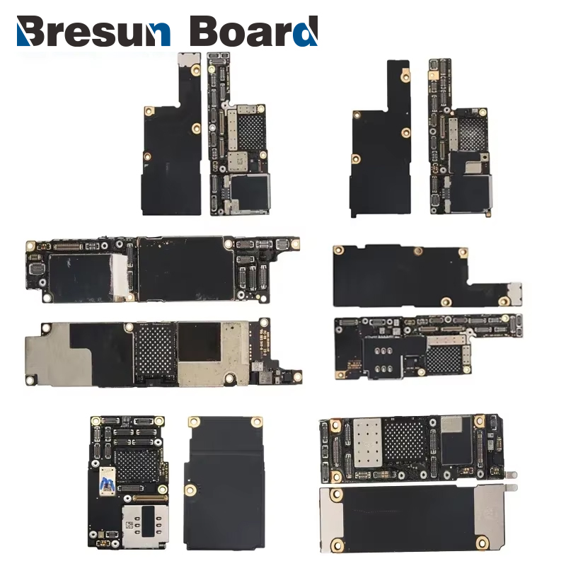 ドナーマザーボード iPhone X XR XS 11 12 13 14 15 16 プロマックスロジックボードなし Nand 修理 CPU スキル練習撤回電源 IC