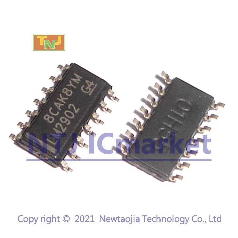 100 個 LM2902DR SOP-14 LM2902 2902 LM2902D クワッドオペアンプチップ IC