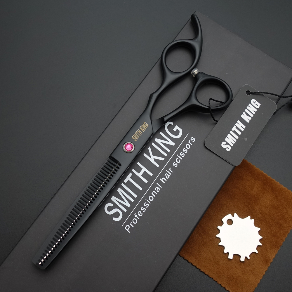 SMITH KING 6.5 インチプロフェッショナル理髪はさみ、6.5 インチセニングはさみ、スタイリングはさみ/はさみギフトボックス