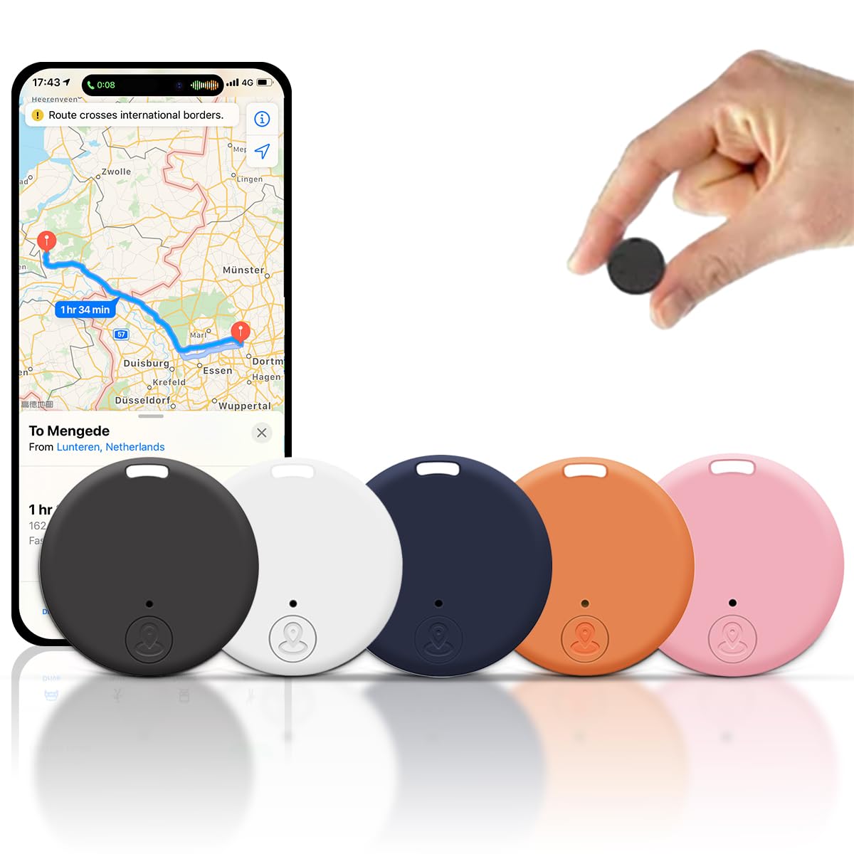 5 個ミニ GPS トラッカー車用ミニワールドワイド GPS トラッカー車のロケータートラッカー車の車両追跡抗紛失ロケーター