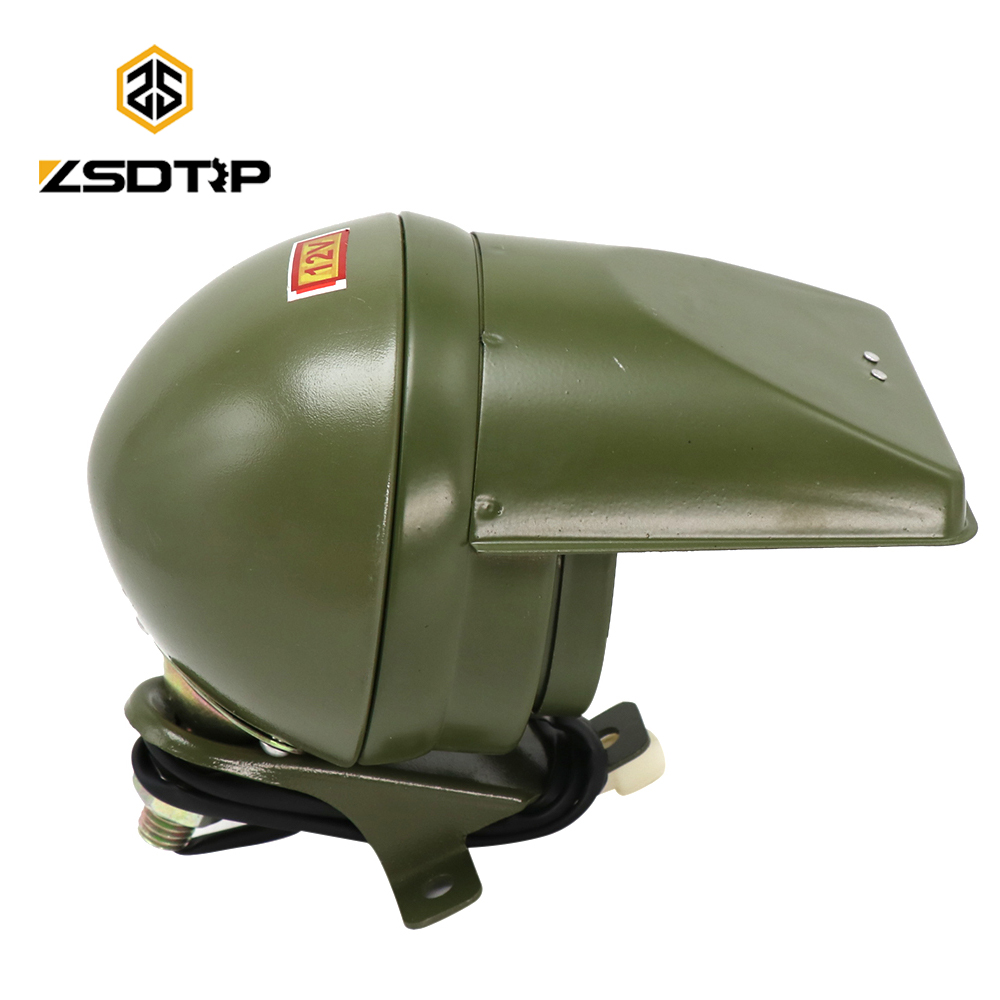 ZSDTRP レトロウラルフォグランプライトウラル CJ-KC750 オートバイオリジナルグリーンサイドフロントフォグランプライト BMW R1 R50 R71 M72 K750