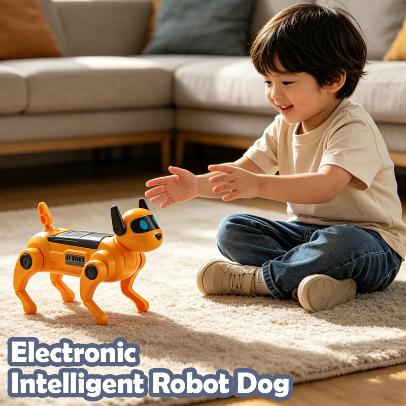 子供のインテリジェント AI ロボット犬 DIY アセンブリ音声科学実験キット電子玩具犬知育玩具キッズギフト用