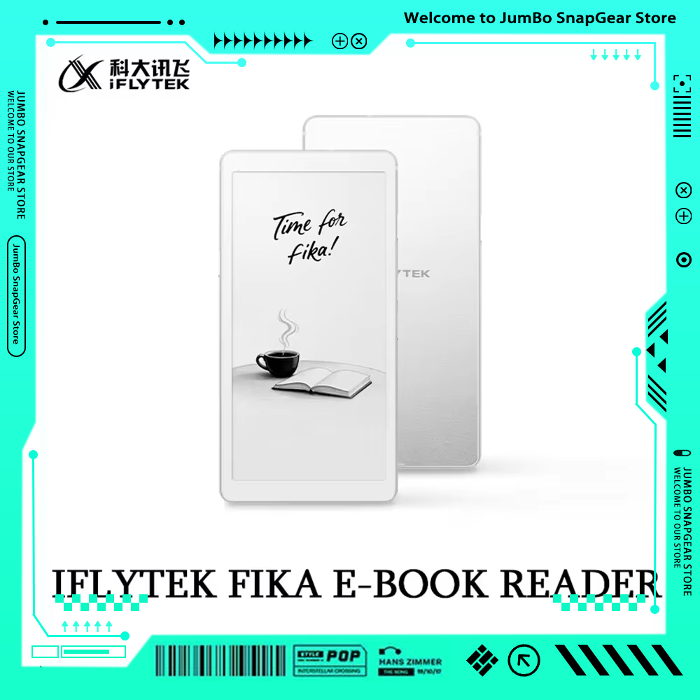 Iflytek Fika E-ink スクリーン電子書籍リーダー 6.13 インチ 300ppi 電子リーダー Android 15.0 6GB 128GB 824*1648 140g AI アシスタントギフト用