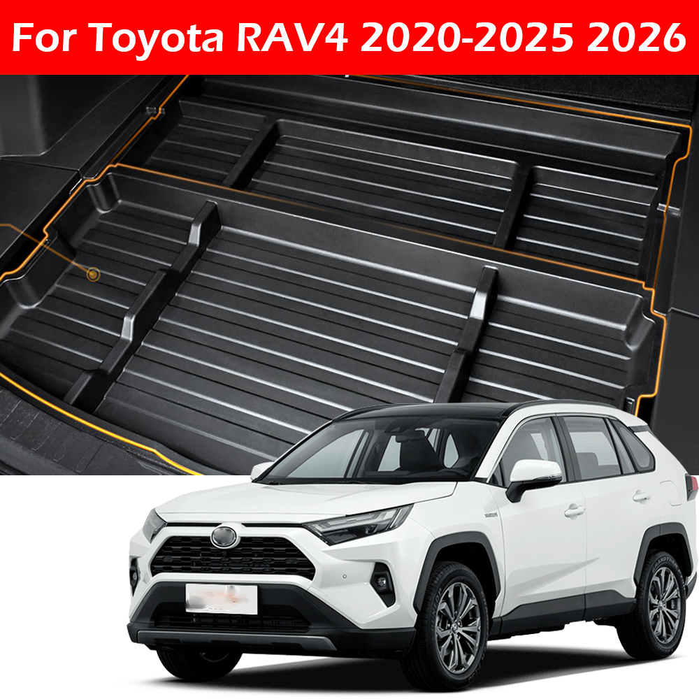 2019-2025 2026 トヨタ RAV4 トランク隠し収納ボックストランクオーガナイザー貨物床下収納オーガナイザーアクセサリー