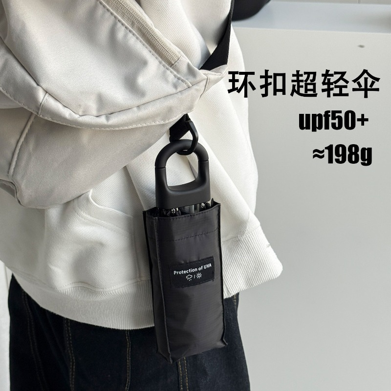 超軽量日傘、女性用日焼け止め、超強力UVカット、コンパクトで持ち運び可能な折りたたみ傘