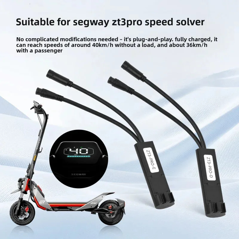 Segway Ninebot ZT3 PRO/E スクーター用カスタム速度調整ケーブル - 40km/h 対応モデルに対応