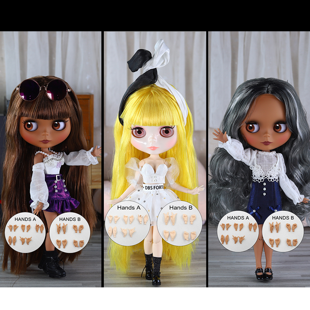 ICY DBS ブライス人形 1/6 BJD おもちゃジョイントボディセット特別販売ランダム目 30 センチメートルアニメガールギフト