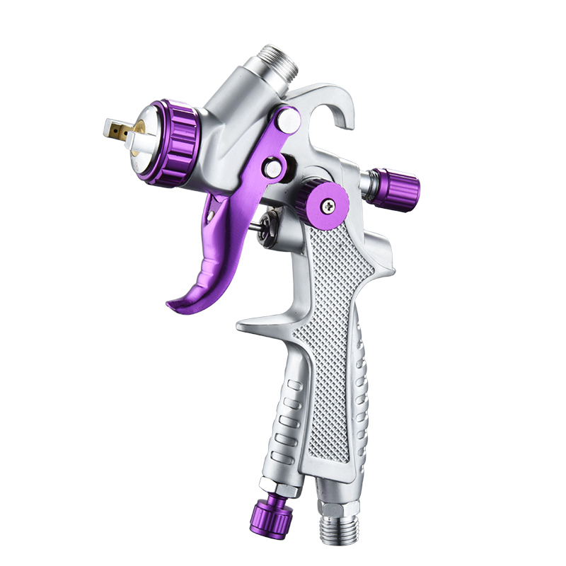 Auarita h-891 HVLP ミニプロフェッショナルペイントスプレーガン 0.8 ミリメートル重力フィードノズルエアブラシトップコート塗装用