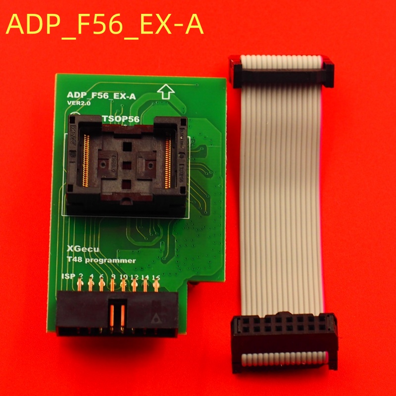 100% オリジナル VER2.0 TSOP56 3-IN-1 アダプタ キット XGecu T48 プログラマ ADP_F56_EX-A/B/C – フラッシュ EPROM プログラミング アクセサリ
