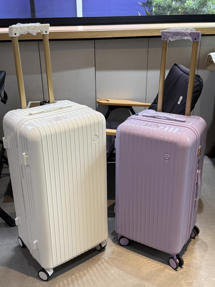 アイスクリームスーツケース旅行キャビンキャリア 20 インチサイレントスイベルキャスター大型荷物 30 インチ
