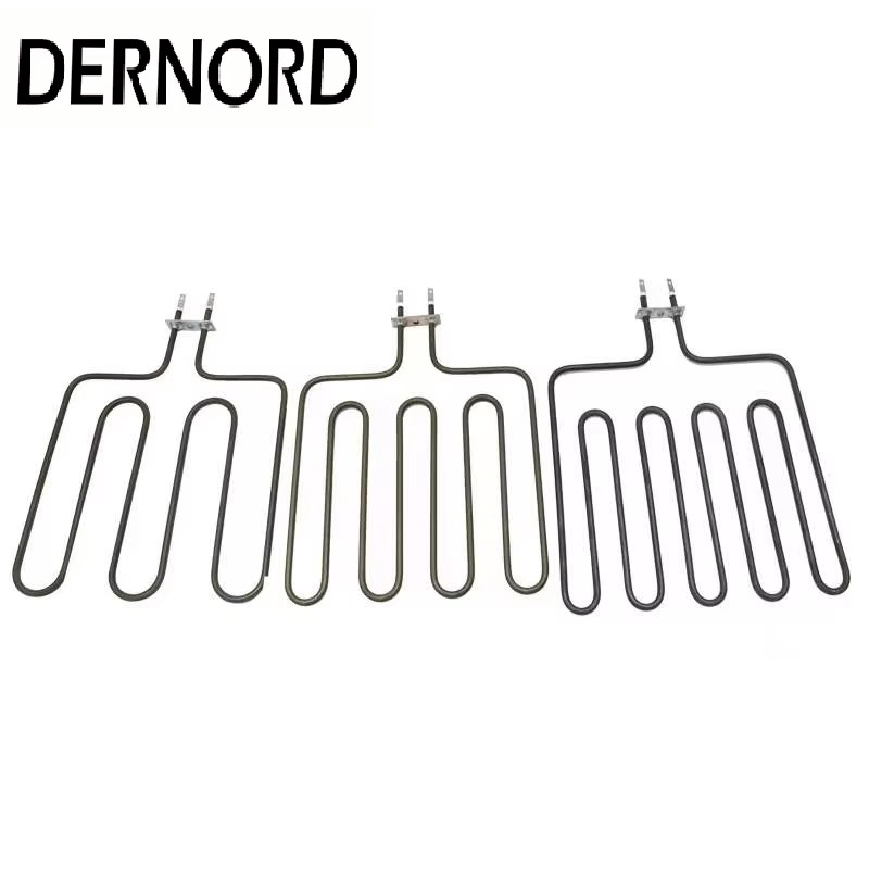 DERNORD ドライエアヒーター 230v 電気サウナ発熱体 3U 4U 5U 1500 ワット 2kw 2670 ワット 3kw SUS304 電気オーブンヒーターの交換