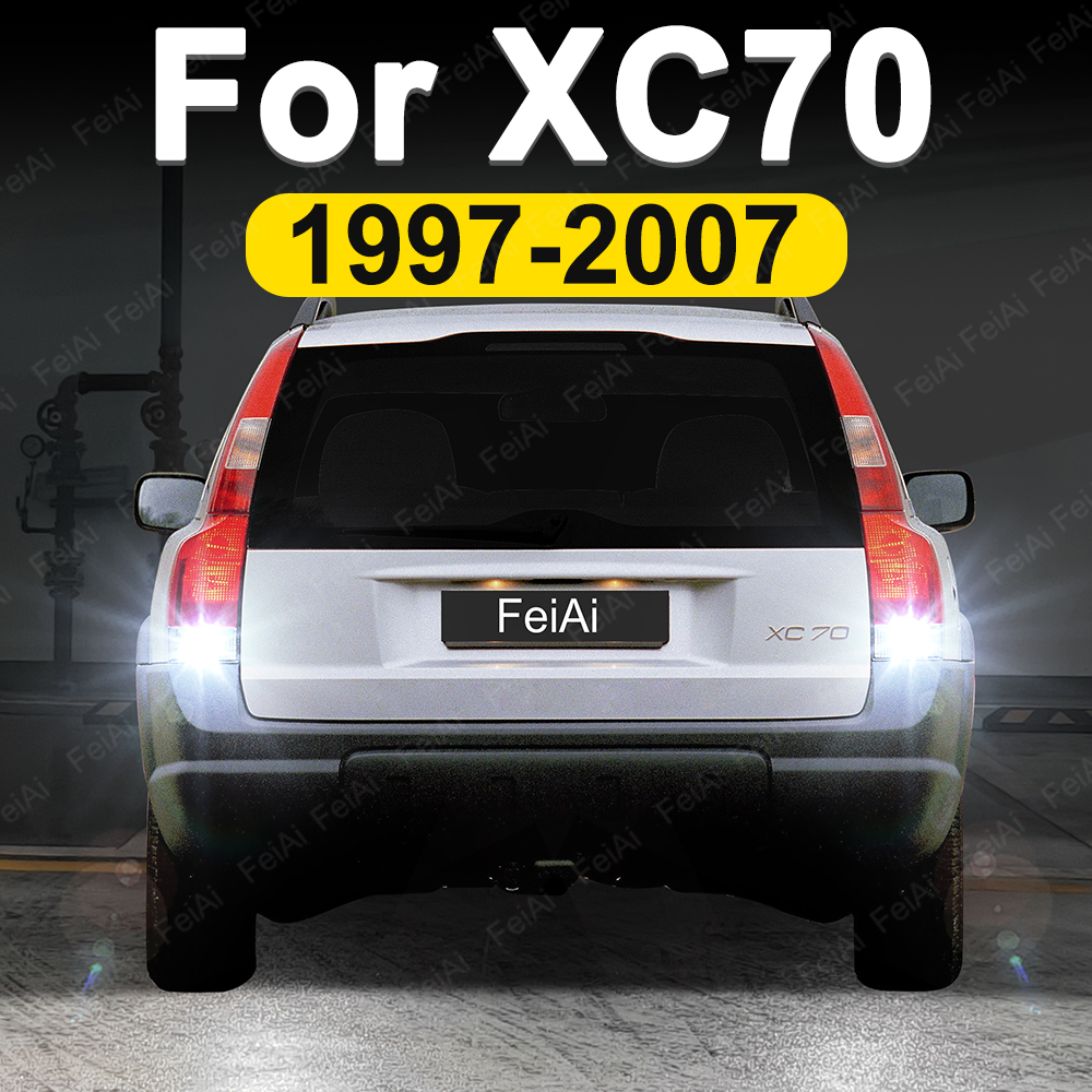 ボルボ XC70 1 LED リバースライト第 1 世代 MK1 XC70 アクセサリー 1997-2007 2006 2005 2004 2003 2002 2001 バックアップリバースライト
