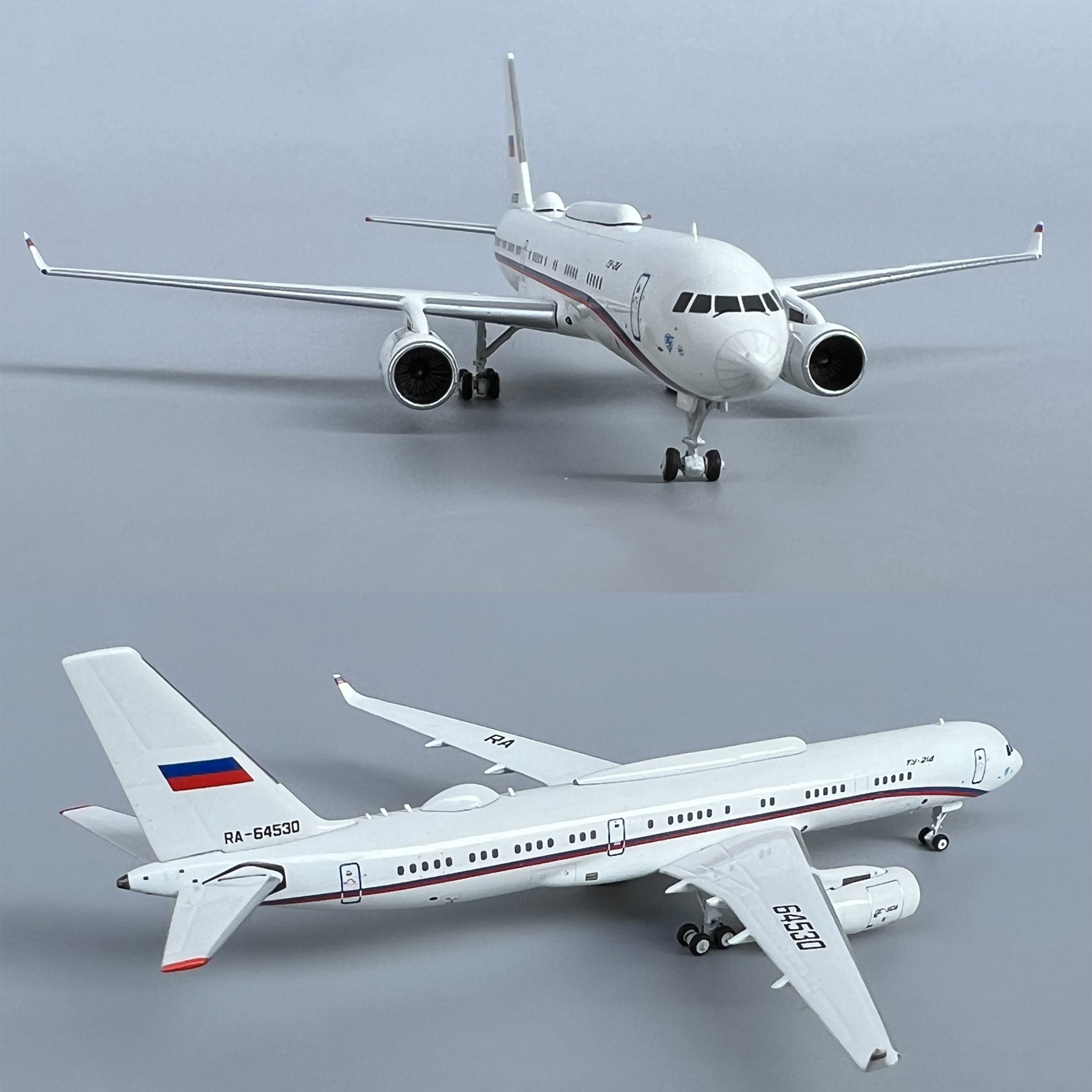 NG 40018 1/400 ロシア TU-214PU-SBUS 航空通信コマンド航空機モデル RA-64530 合金航空機モデル