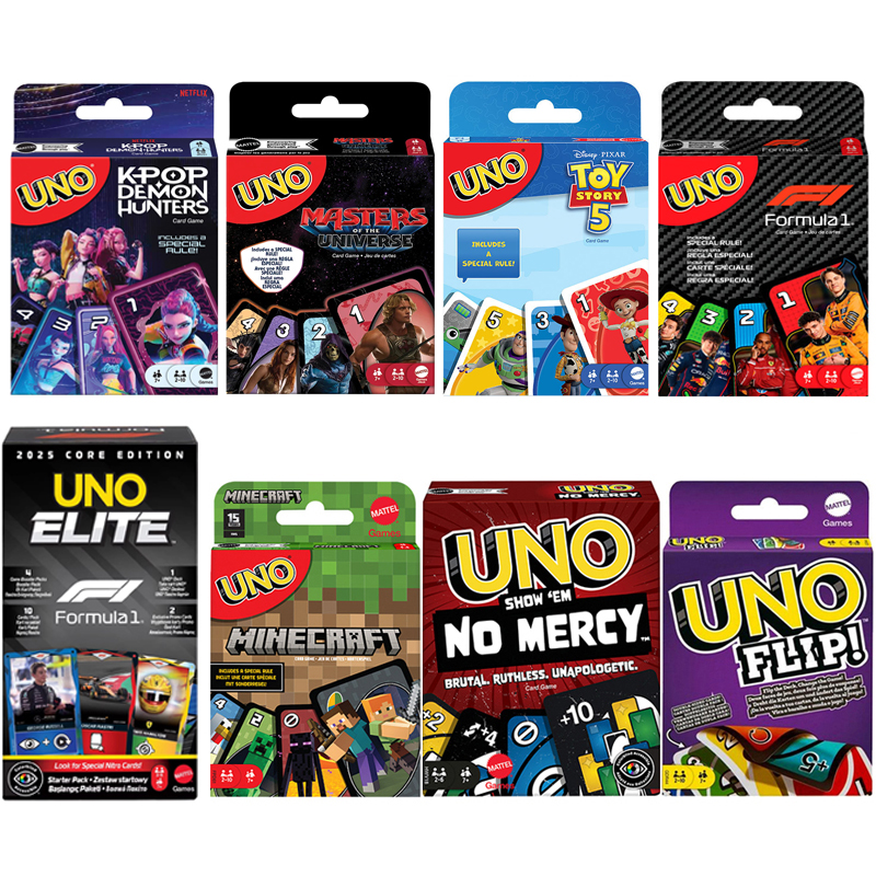 UNO Filp トランプ ゲーム、エリート F1、マインクラフト、K POP、トイ ストーリー、ホットウィール、ノー マーシー、ソーシャル ボード テーブル パーティー ゲーム、子供のおもちゃ