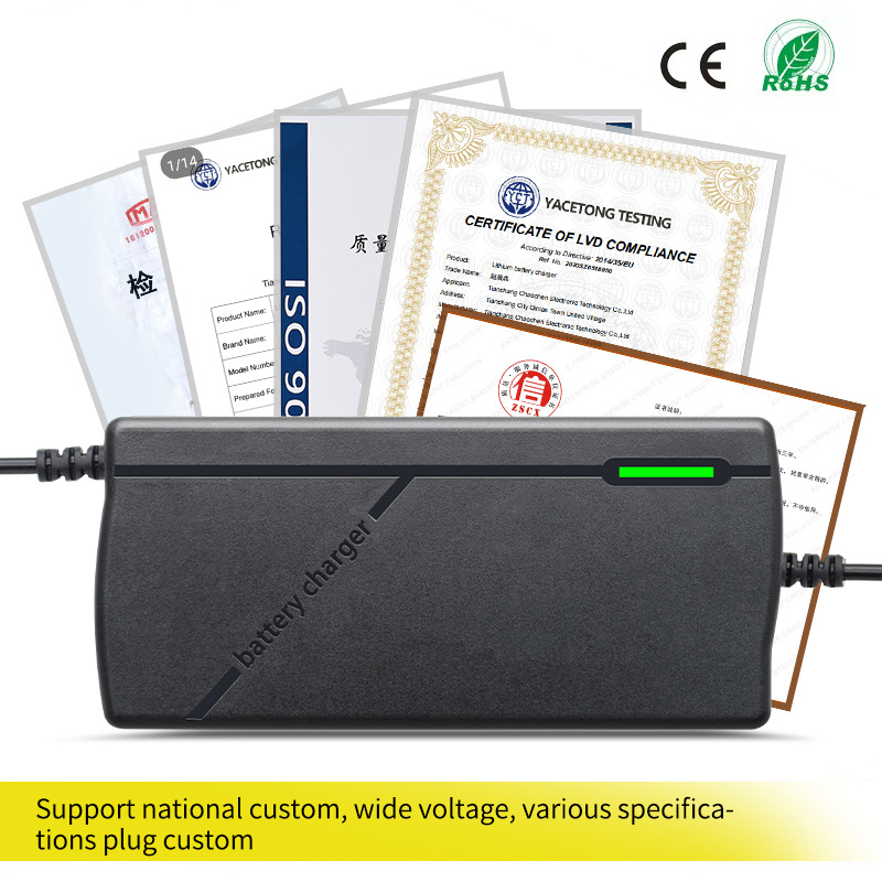 36V/48V/60V/72V 5A/2A Charger Li-ion Battery Electric Bike Charger 42V/54.6V/67.2V/84V 5A /2A Electric Scooter E-Bike Charger