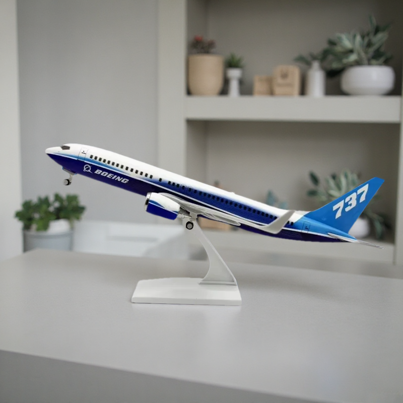30 センチメートル樹脂ダイキャスト B737 プロトタイプ航空シミュレーション航空機 1/250 スケール飛行機モデル着陸装置静的趣味コレクション