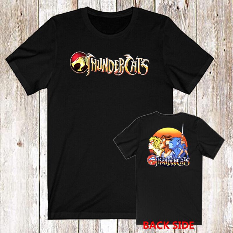 Thundercats Retro Cartoon Men'S Black Size S 5Xl