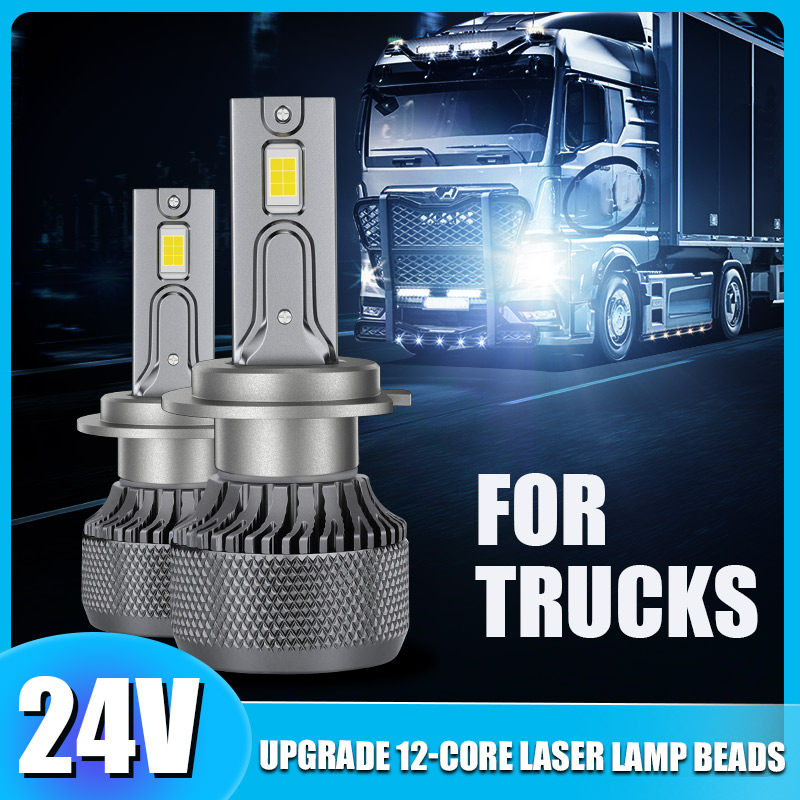 電源 24V LED トラックヘッドライト H7 LED h7 LED ランプ h1 LED 24V ヘッドライト h4 24V トラック 9012 LED 電球 h3 LED トラック ローリー ライト
